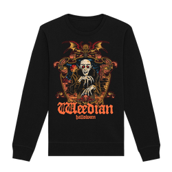 Weedian - Halloween I Crewneck Sweatshirt - Black