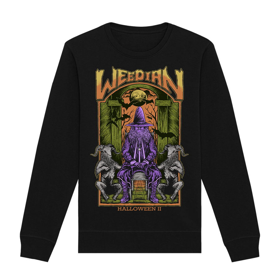 Weedian - Halloween II Crewneck Sweatshirt - Black